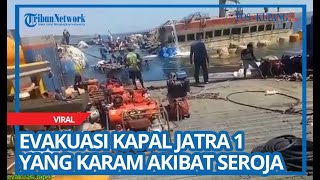 Download lagu Evakuasi Kapal Jatra 1 Yang Karam Akibat Seroja mp3