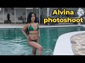 Alvina Bikini Photoshoot