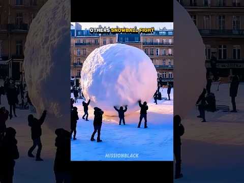 Last Snowball Fight Was Different 💀