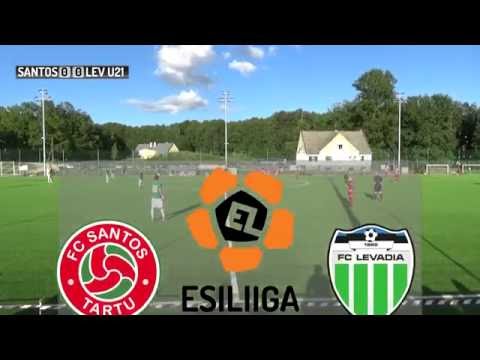 22. voor: Tartu FC Santos - Tallinna FC Levadia U21 3:2 (2:2)