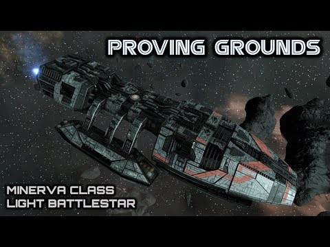 Battlestar Galactica: Minerva Class Light Battlestar - Deadlock Proving Grounds - Spacedock