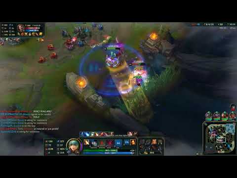 League Of Legends- Sona solo Draven funny !!