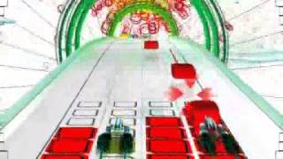 【へら旧動画集】Audiosurf - Axel F を Double Visionでプレイ