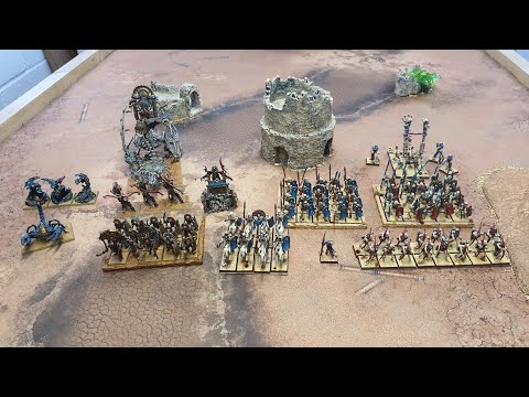 Kingdom of Bretonnia vs Tomb Kings of Khemri: Warhammer Old World Battle Report