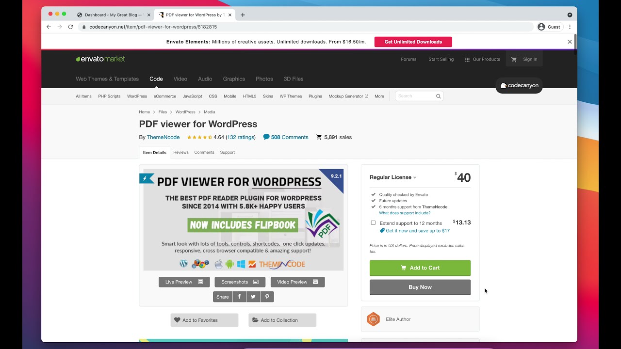 1. Installing PDF Viewer for WordPress