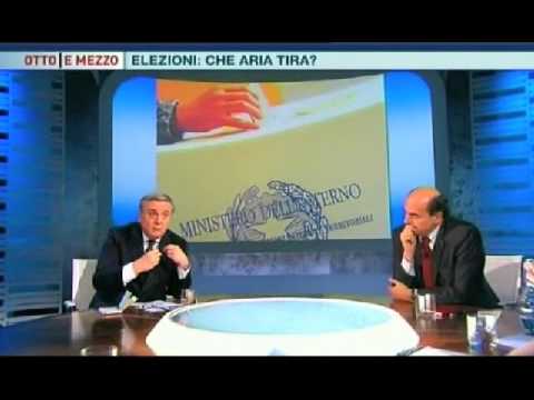 Bersani a Ottoemezzo - La7- 3/4