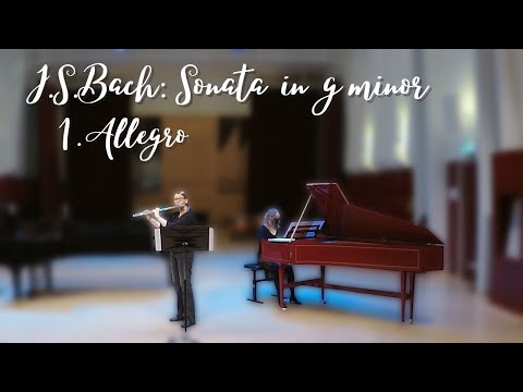 J.S. Bach: Sonata in g minor (BWV 1020), 1. Allegro