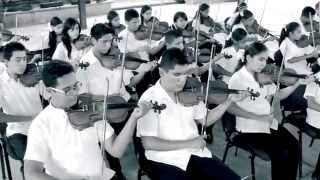 preview picture of video 'Orquesta Sinfónica Infantil de Quebrantadero Morelos'