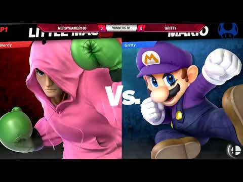 VS Weekly 3/14/19 - Winners R2 - NerdyGamer100 (Little Mac) vs Gritty (Mario) - SSBU
