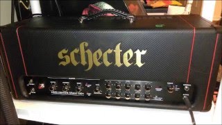 Video thumbnail for Schecter Hellraiser Stage 100 Amp Metal Demo by FatSynthDude