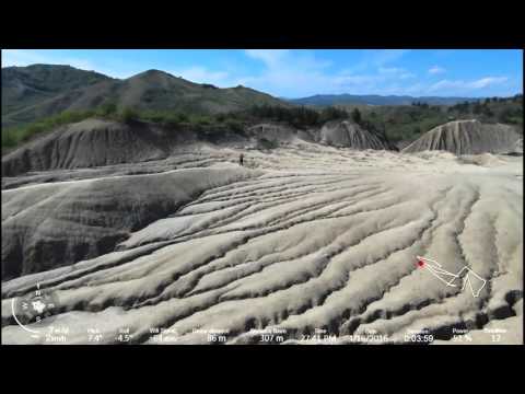 Filmare aeriana Vulcanii noroiosi 2