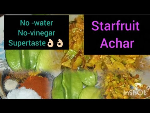 Star fruit achar #sheeja'sssworld 5 മിനിട്ടിൽ Super tast-ൽ അച്ചാർ തയ്യാർ