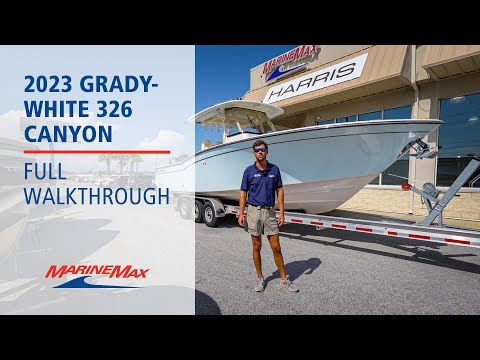 LET'S GO FISHING ON THE 2023 GRADY WHITE 326 CANYON