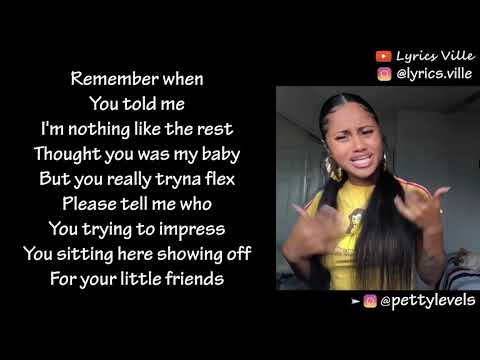 THOUGHT YOU WAS MY BABY 🤦🏽‍♀️ @pettylevels (LYRICS)