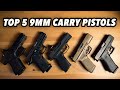 My Top 5 9mm Every Day Carry Pistols