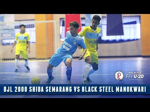 BJL 2000 Shiba Semarang (3) vs (1) Black Steel Manokwari - Highlight Bolalob FFI U-20