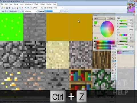 The Karl Productions - Minecraft: How to make a custom Minecraft Texture pack BETA