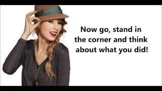 Better Than Revenge - Taylor Swift (lyric video)