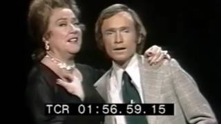 Ethel Merman and Dick Cavett Sing &quot;You&#39;re Just in Love&quot;