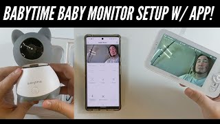 BabyTime Baby Monitor Unboxing, Setup & Review!
