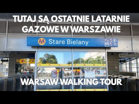 Stare Bielany tutaj są ostatnie latarnie gazowe w Warszawie