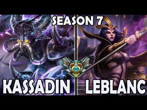 Dade plays Kassadin vs Leblanc - Ranked Master Korea