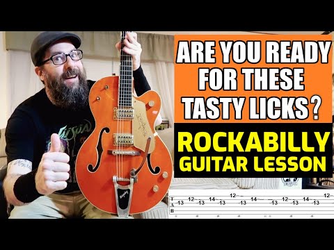 Spice Up Your Rockabilly with these Hank Garland Licks - Guitar Lesson w/tabs