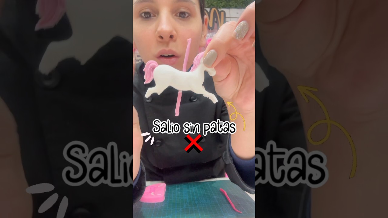 Video de Molde de silicona caballito carrusel