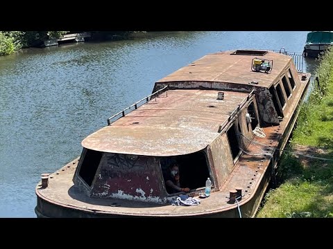 We Bought A Big Old Rusty Canal Boat - Episode 1