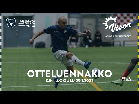 ACOTV: Visor otteluennakko SJK - AC Oulu 29.1.2022 (Liigacup)