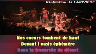 CHRISTOPHE MAE   ON TRACE LA ROUTE I G JJ Karaoké - Paroles