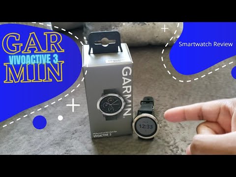 GARMIN VIVOACTIVE3 SMARTWATCH REVIEW
