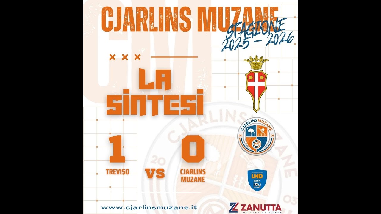 LA SINTESI DI TREVISO-CJARLINS MUZANE