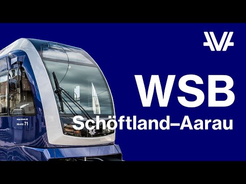 Komplette Führerstandsfahrt Schöftland–Aarau (WSB)