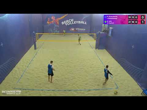 22:45 D. Kharchenko / I. Kobylianskyi - A. Lylo / V. Kushch 14.02.2023 | Winners Beach Volleyball