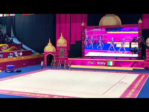 RGG Italy 3 hoops 2 clubs final - World Championship, Baku 2019