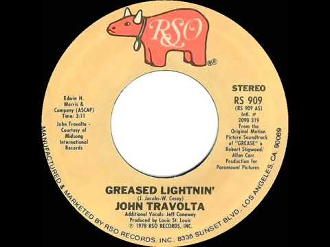 1978 John Travolta - Greased Lightnin’ (45 single version)