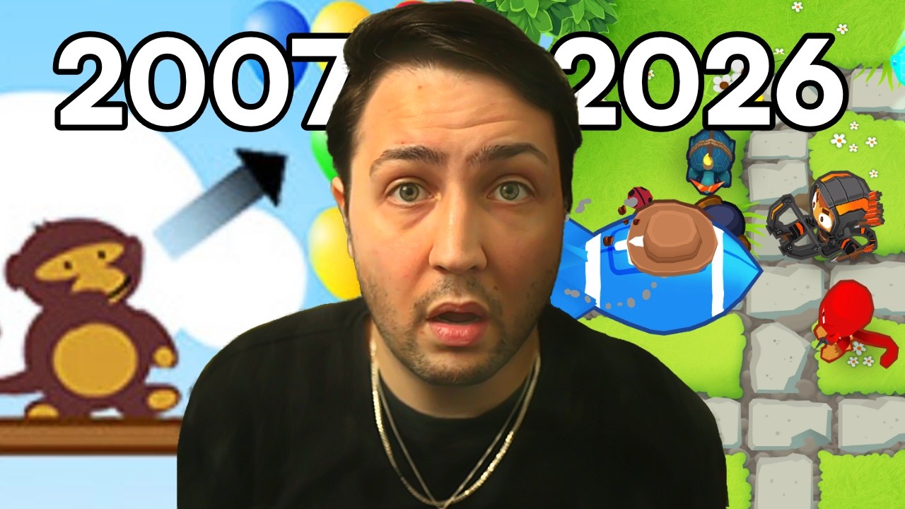 Playing Every Bloons Game In 1 Video...