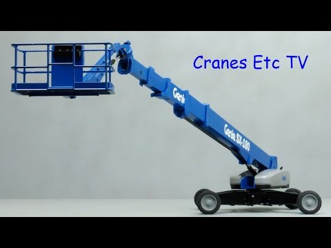 NZG Genie SX-180 Self-Propelled Boom Lift by Cranes Etc TV