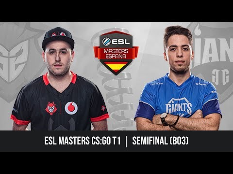 G2 Vodafone vs. Giants PVP.ME [Mirage] Mapa 3 - Semifinal - ESL Masters CS:GO T1