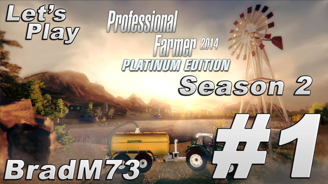 Professional Farmer 2014 Platinum Edition trailer cover