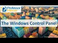 The Windows Control Panel CompTIA A 220 1102 1 4