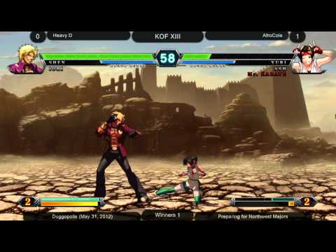 Heavy D vs AfroCole - W1 - KOF XIII - Select Your Order #1