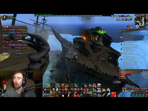 Asmongold Finally Gets To The Top Of Nazjatar