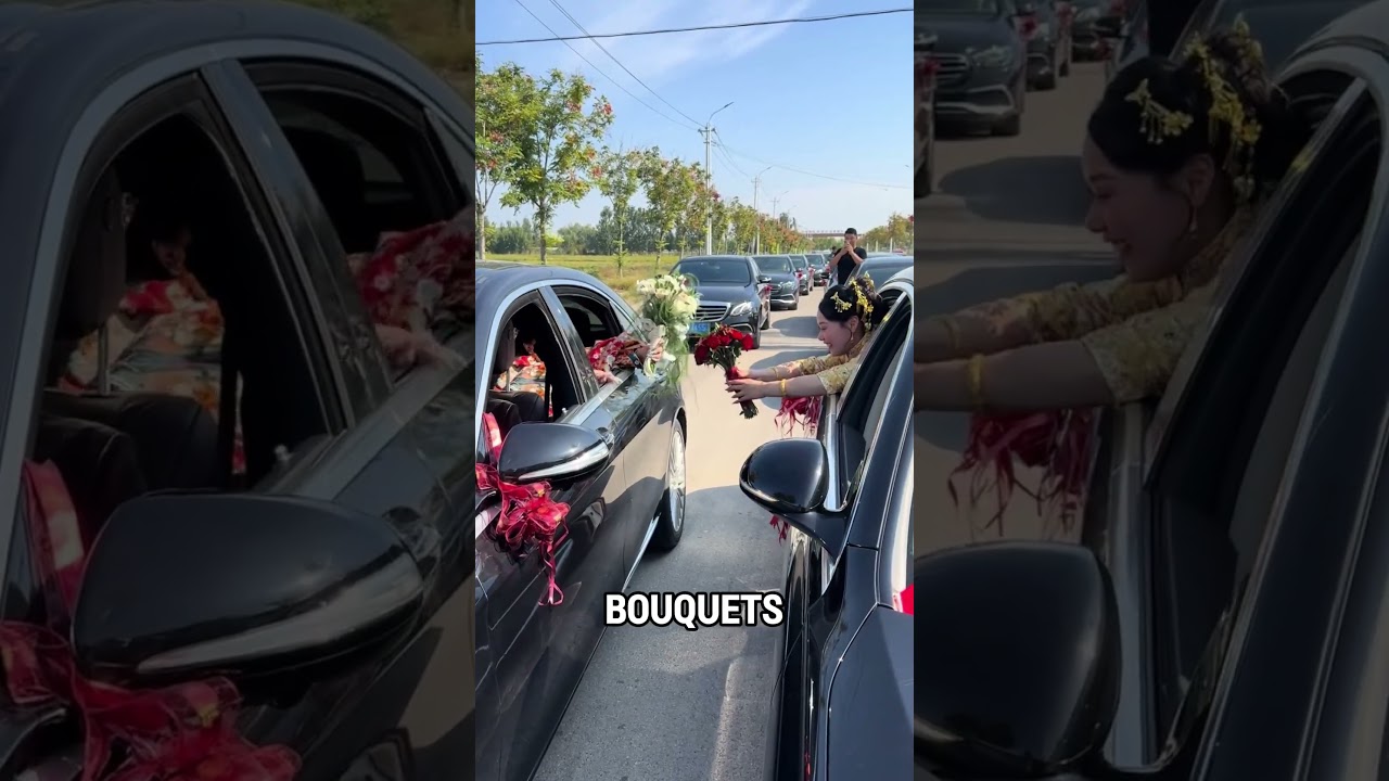 Brides Swap Bouquets