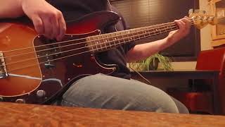 Tiffany Queen. The Byrds. Bass cover.