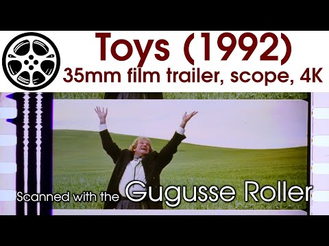 Toys (1992) 35mm film trailer, scope 4K