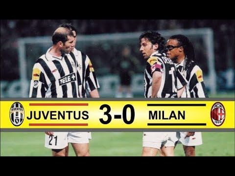 Juventus vs AC Milan 3-0 | Highlights Serie A 2000/2001