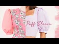 How To Cut And Sew Puff Sleeve | Sewing Tips And Tricks | Thuy Sewing