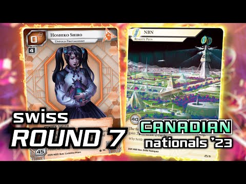 Netrunner Canadian Nationals 2023: Swiss Round 7 - Android: Netrunner